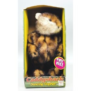 Gemmy Caddyshack Dancing Gopher Plush Animated Singing Toy 2000 I'm All Right